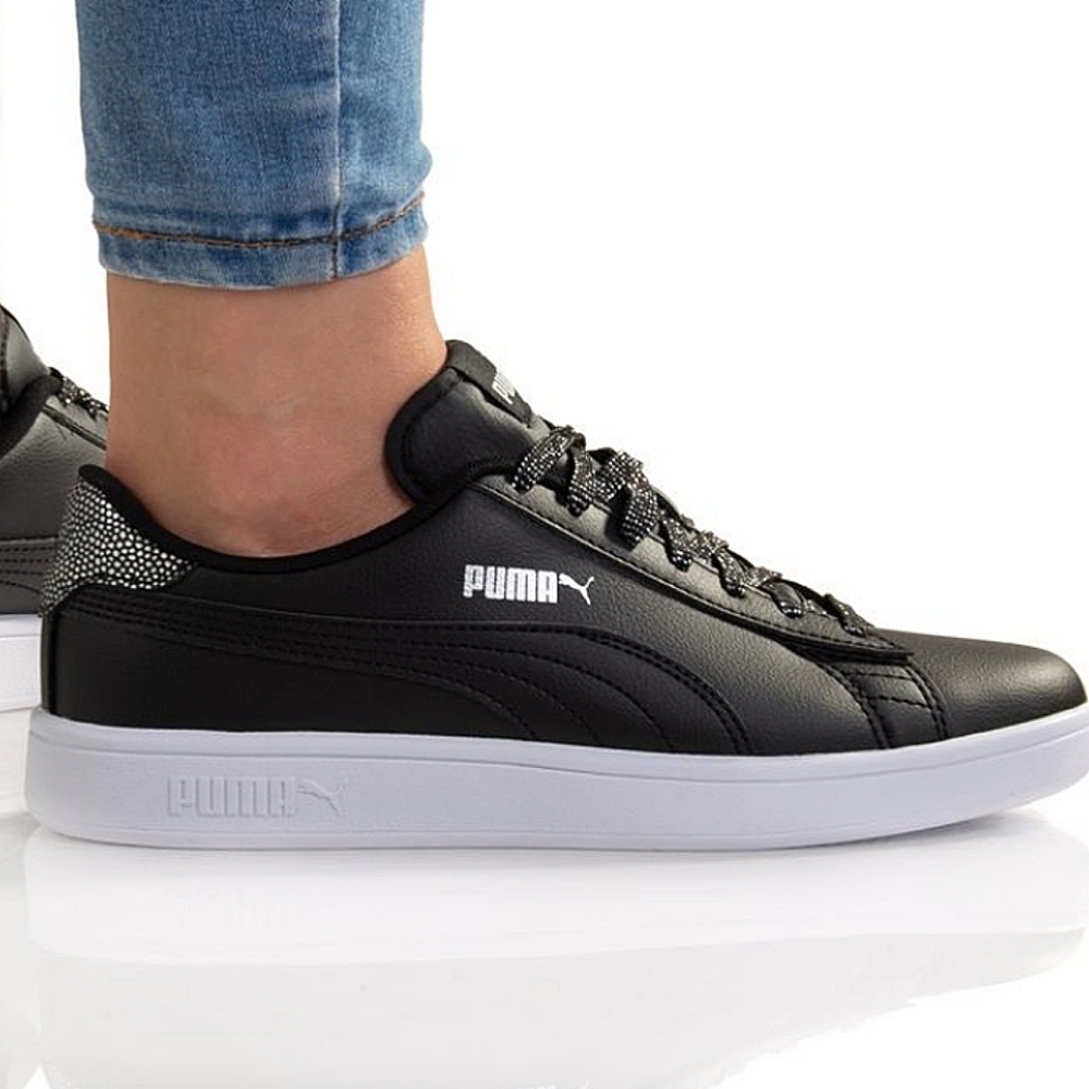 Puma Mens Black Sneakers